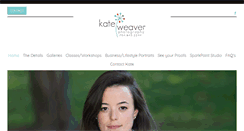 Desktop Screenshot of kateweaver.com
