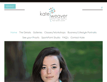 Tablet Screenshot of kateweaver.com